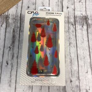 5/$25 NWT Holographic Christmas Iphone 7 Plus Case